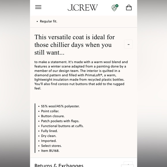 NWT J.Crew Limited Edition Wool Coat in Scenic Print Jacquard Jacket M - Picture 4 of 8